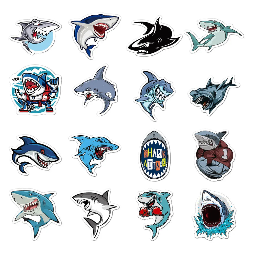 Shark Sticker (pack of 50)