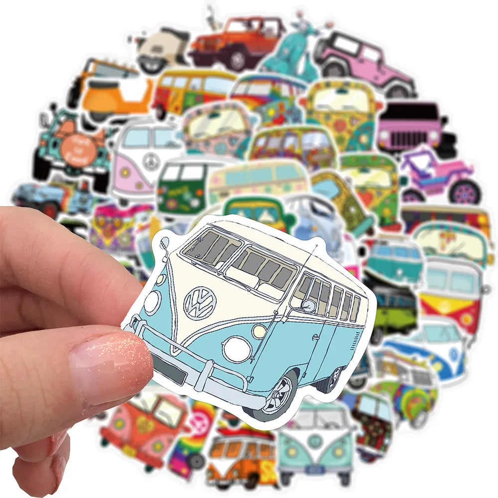 Vintage Sticker (pack of 50)