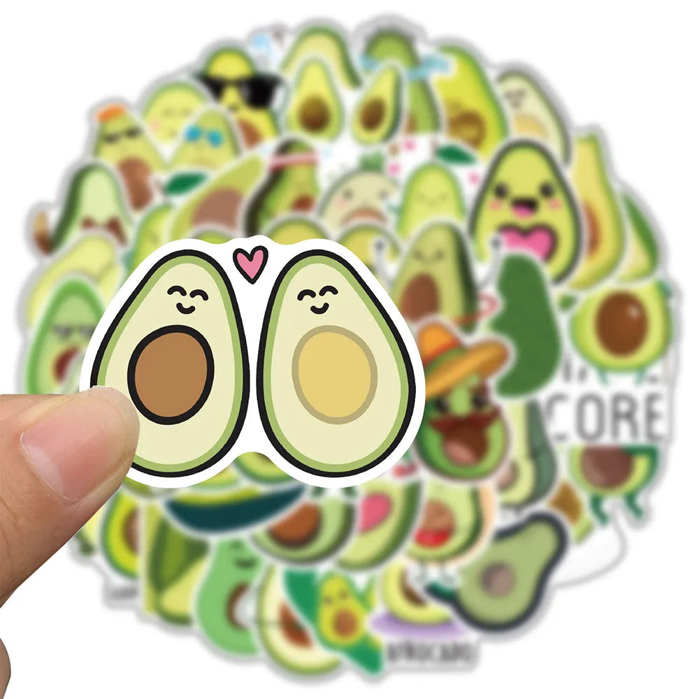 Avocado Sticker (pack of 50)