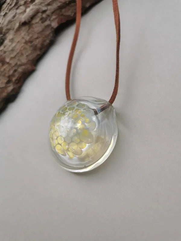 Hand Blown Glass Pendant - Style 21