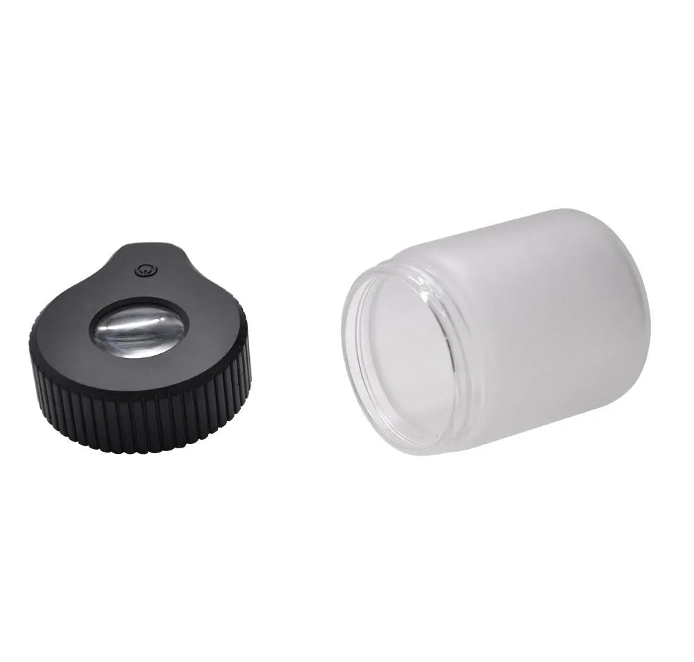 Mag Jar - Magnifying Glass Jar with LED