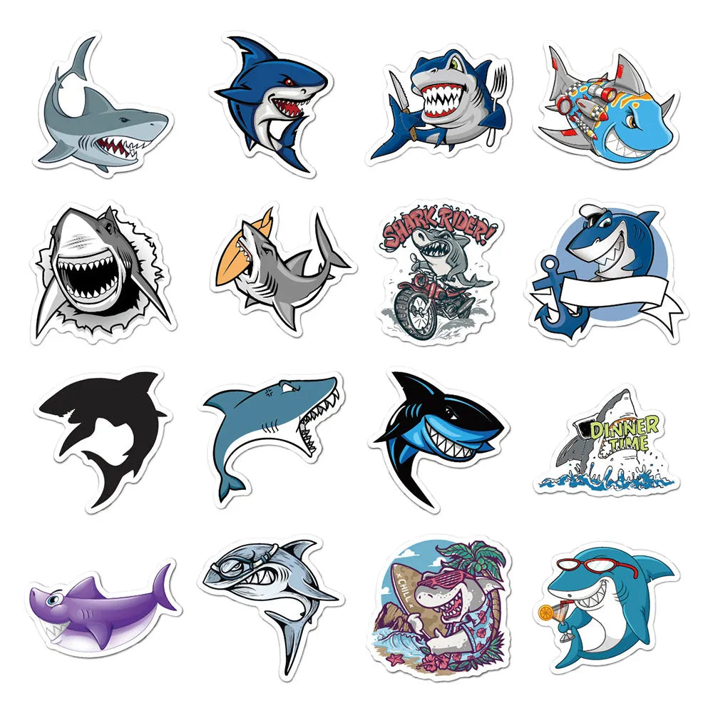 Shark Sticker (pack of 50)