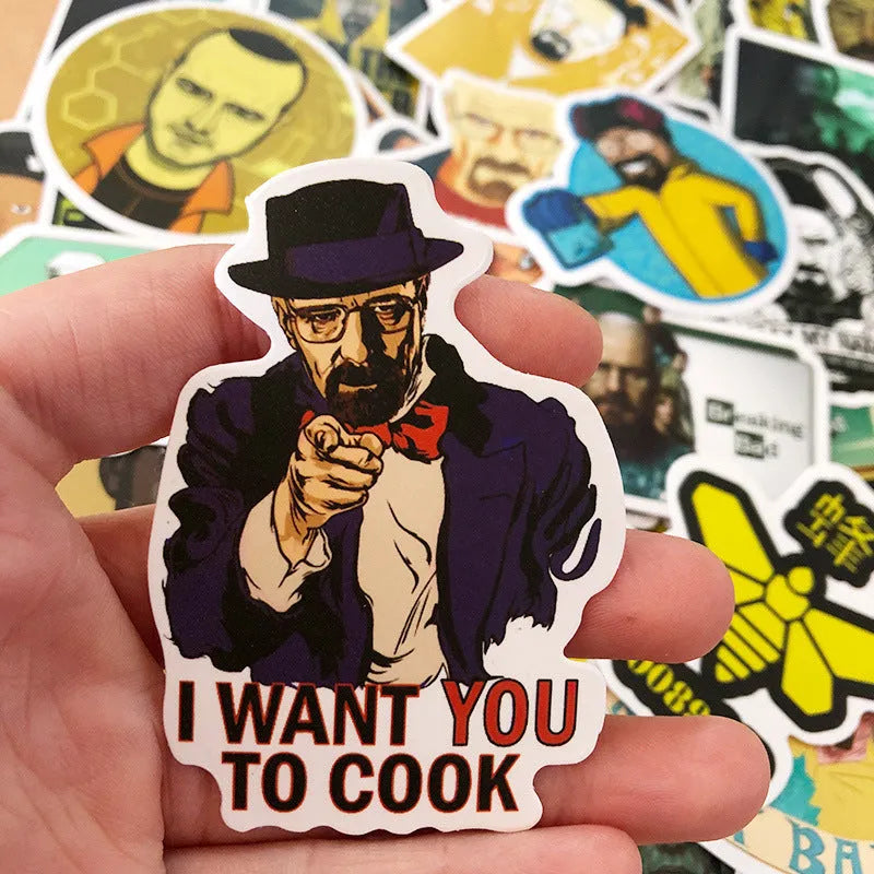 Breaking Bad Sticker (pack of 50)