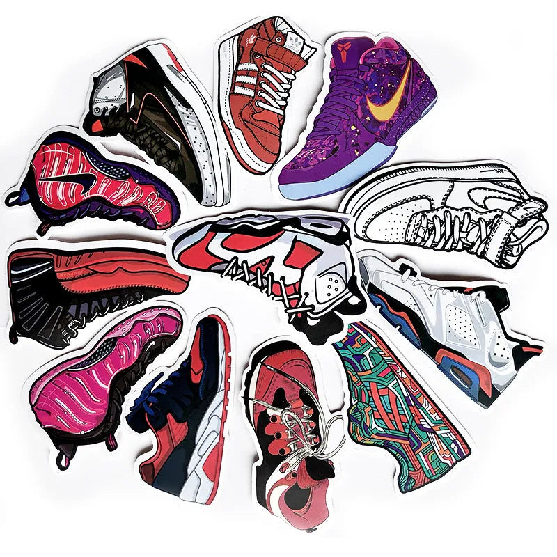 Nike Sneakers Stickers (pack of 100)