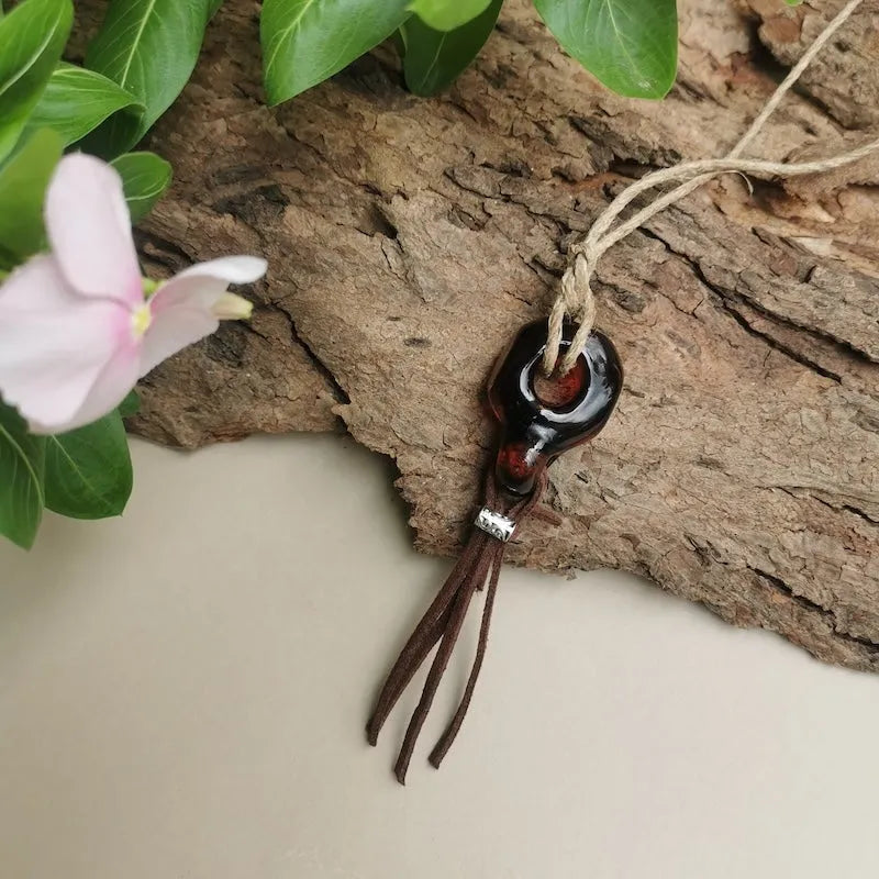 Hand Blown Glass Pendant - Style 5