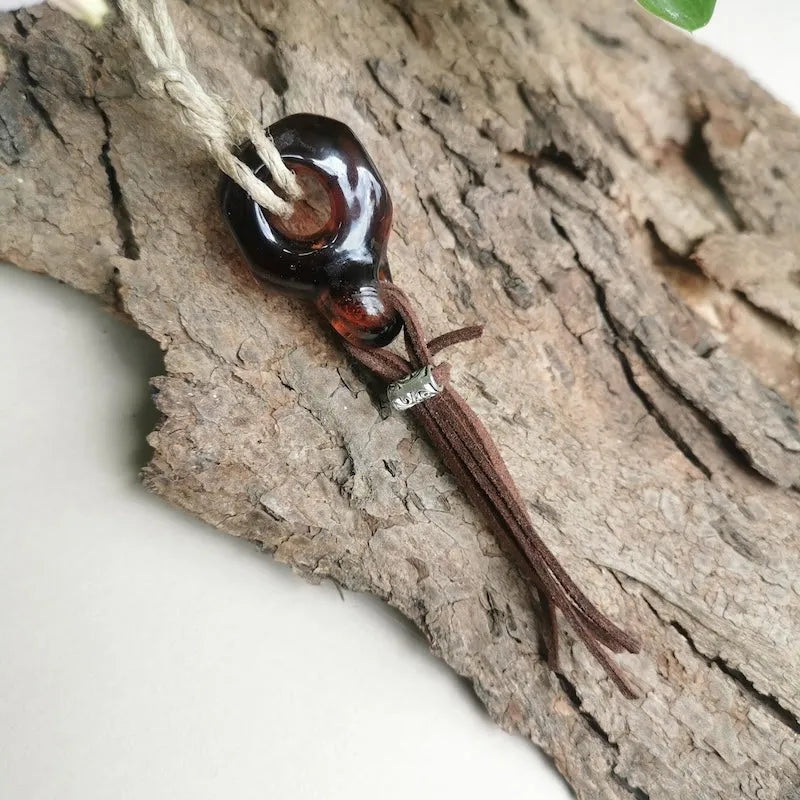 Hand Blown Glass Pendant - Style 5