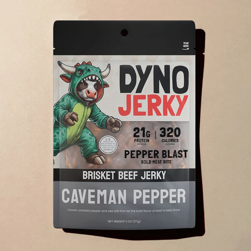 Dyno Jerky - Caveman Pepper