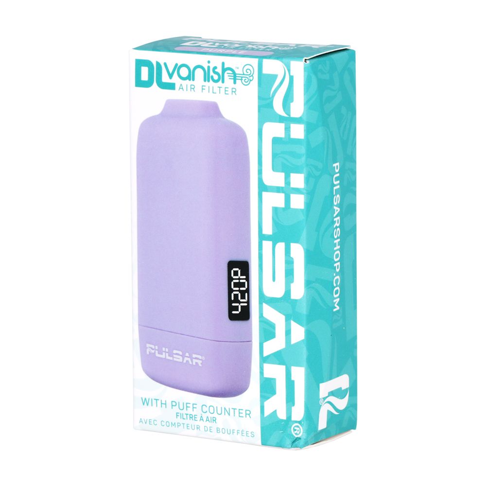 Pulsar DL Vanish Personal Air Filter with Puff Counter, BDD Wholesale