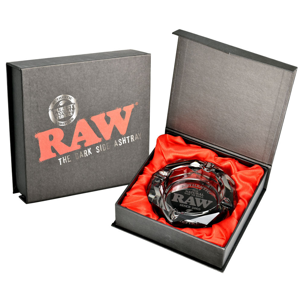 RAW Prism Glass Ashtray | 4.5", BDD Wholesale