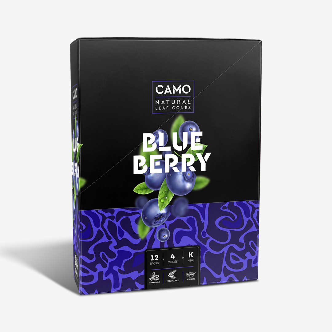 Camo • 4 cone pouch • 12 Pouch Display, BDD Wholesale