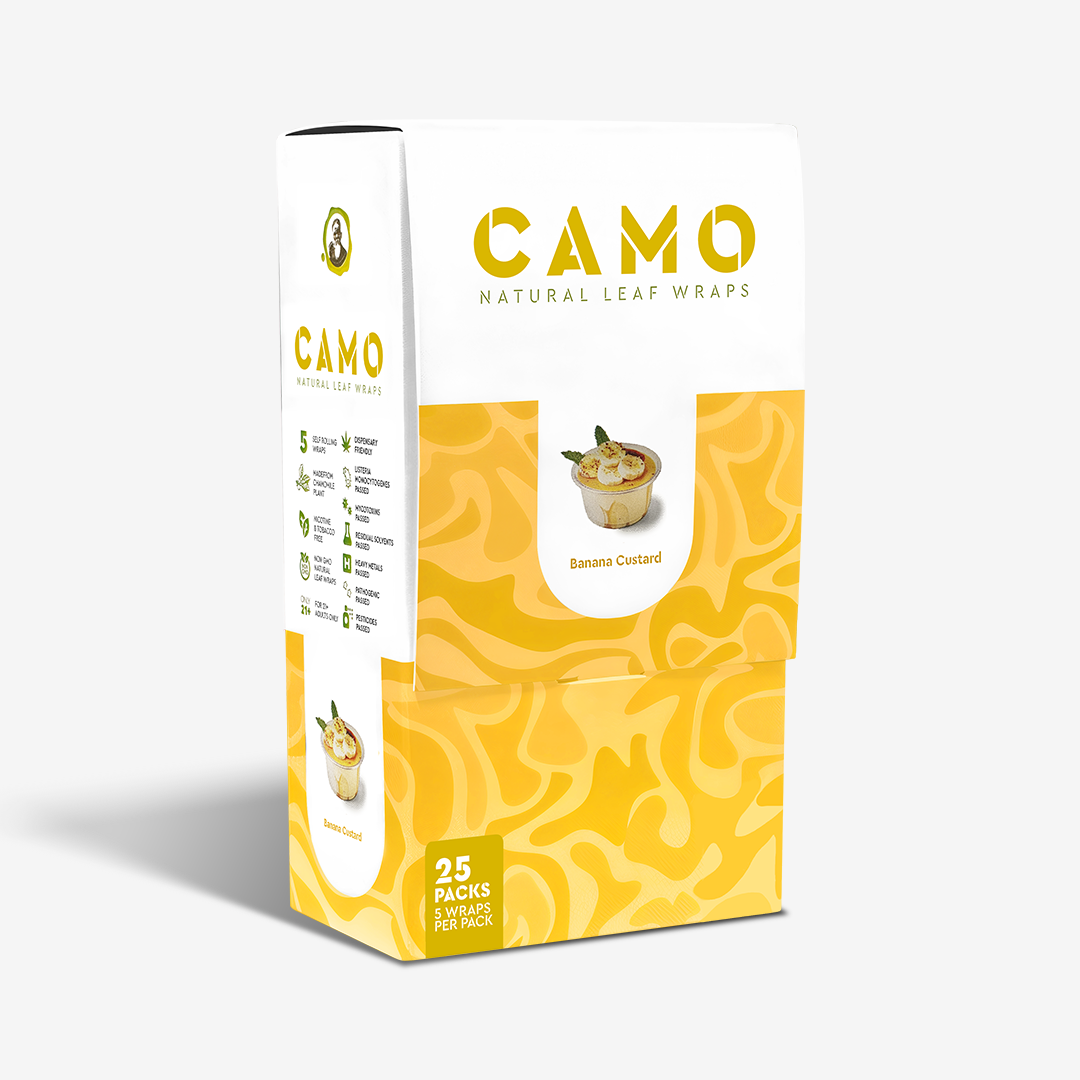 Camo • 5 wrap pouch • 25 Pouch Display, BDD Wholesale
