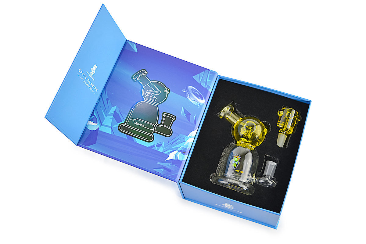 Space King Glass - 'Space Glacier' Freezable Bong - view 11 | BDDbrands