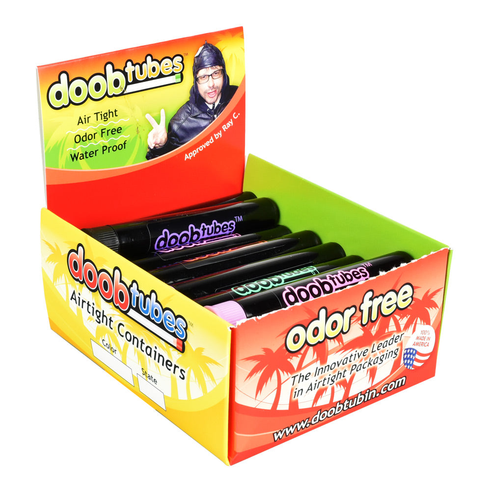 25 PC DISPLAY - doobtubes - Black, BDD Wholesale