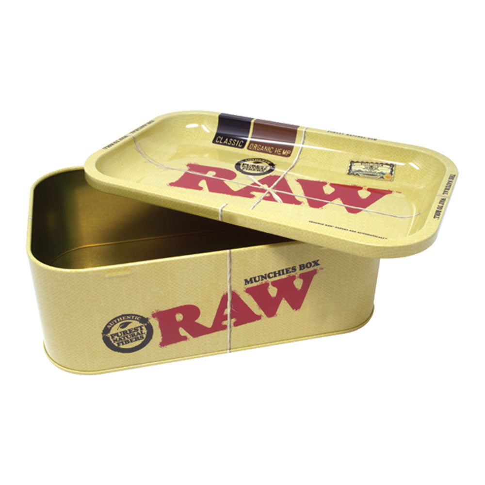 RAW Munchies Metal Storage Box - 10.75"x6.75", BDD Wholesale