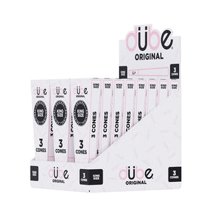 DUBE ORIGINAL PINK KING CONES - 3 CONES - 24 COUNT DISPLAY