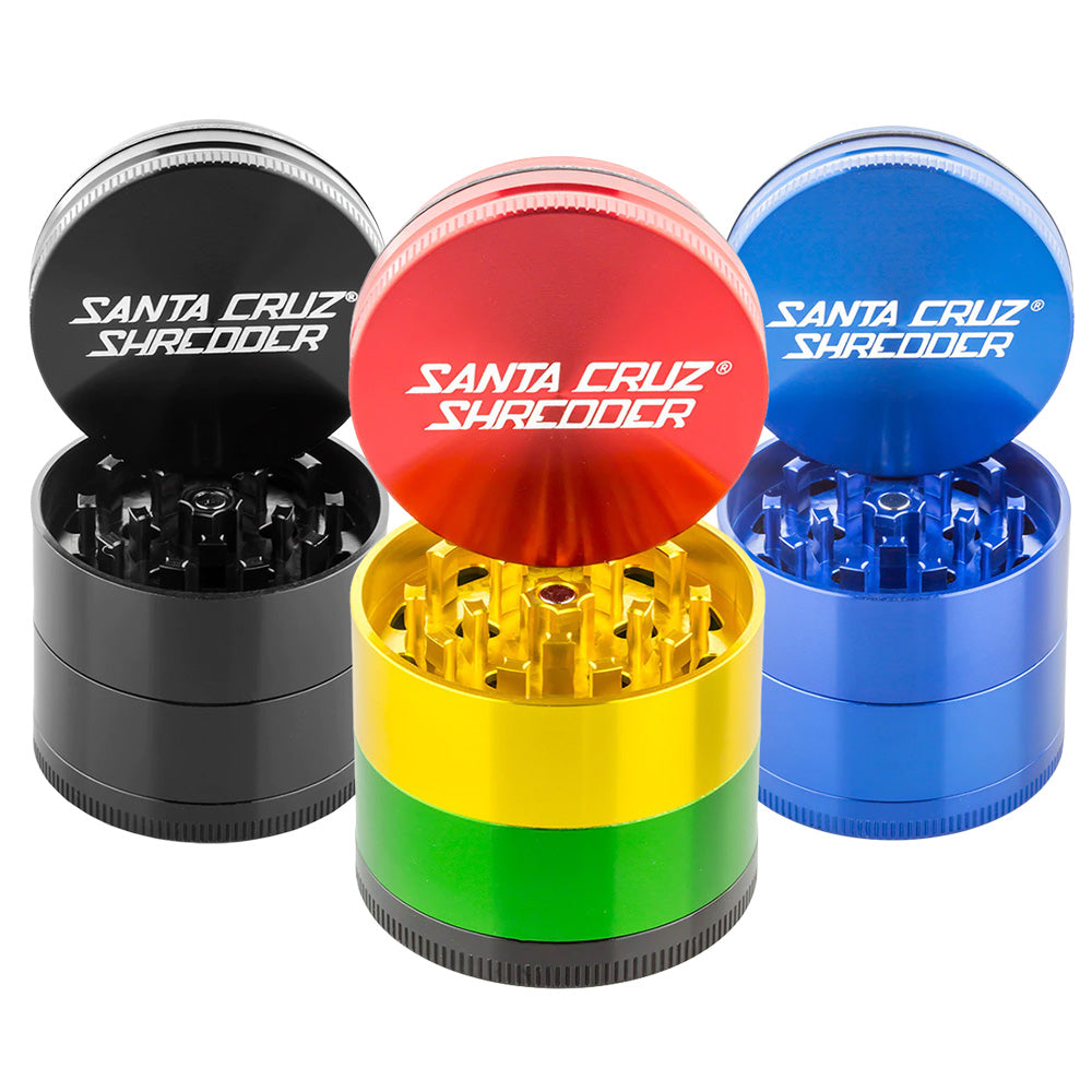 Santa Cruz Shredder Grinder - Medium 4pc / 2.12", BDD Wholesale