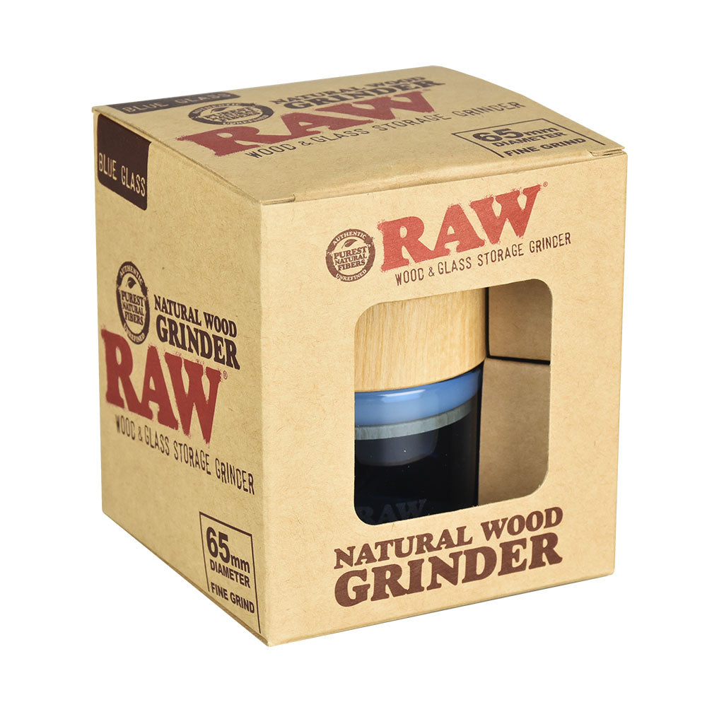 RAW Natural Wood Grinder - 65mm, BDD Wholesale