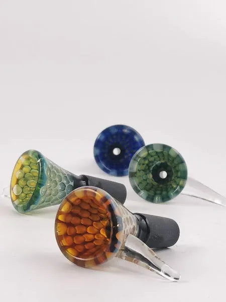 Snake Skin Glass Bowl