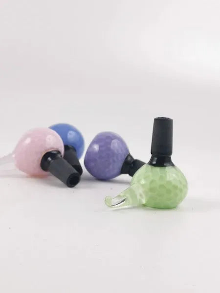 Round Skin Pattern Glass Bowl