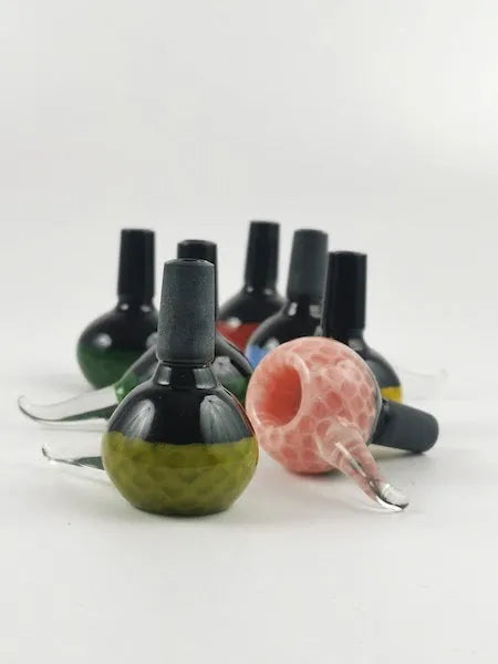 Round Two-Tone Glass Bowl