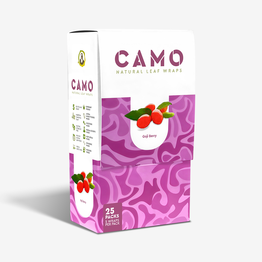 Camo • 5 wrap pouch • 25 Pouch Display, BDD Wholesale