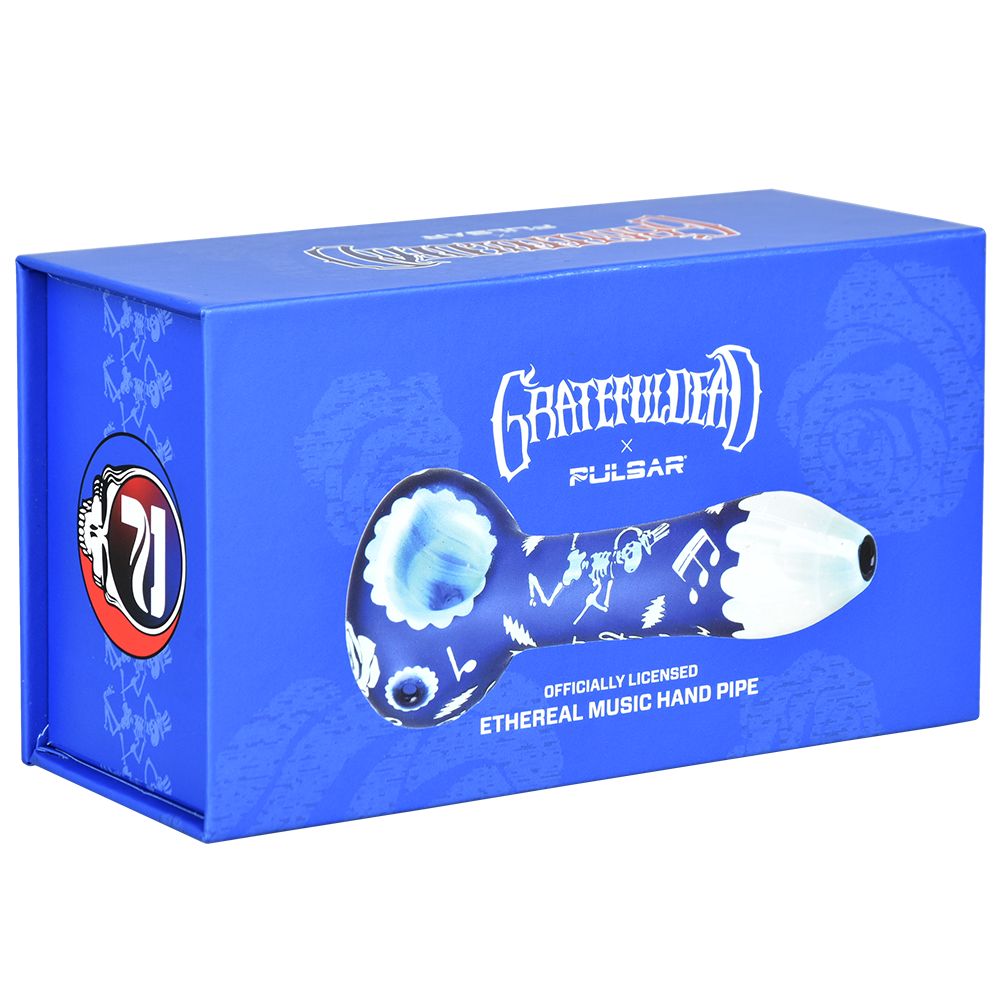 Grateful Dead x Pulsar Ethereal Music Hand Pipe | 4.75", BDD Wholesale