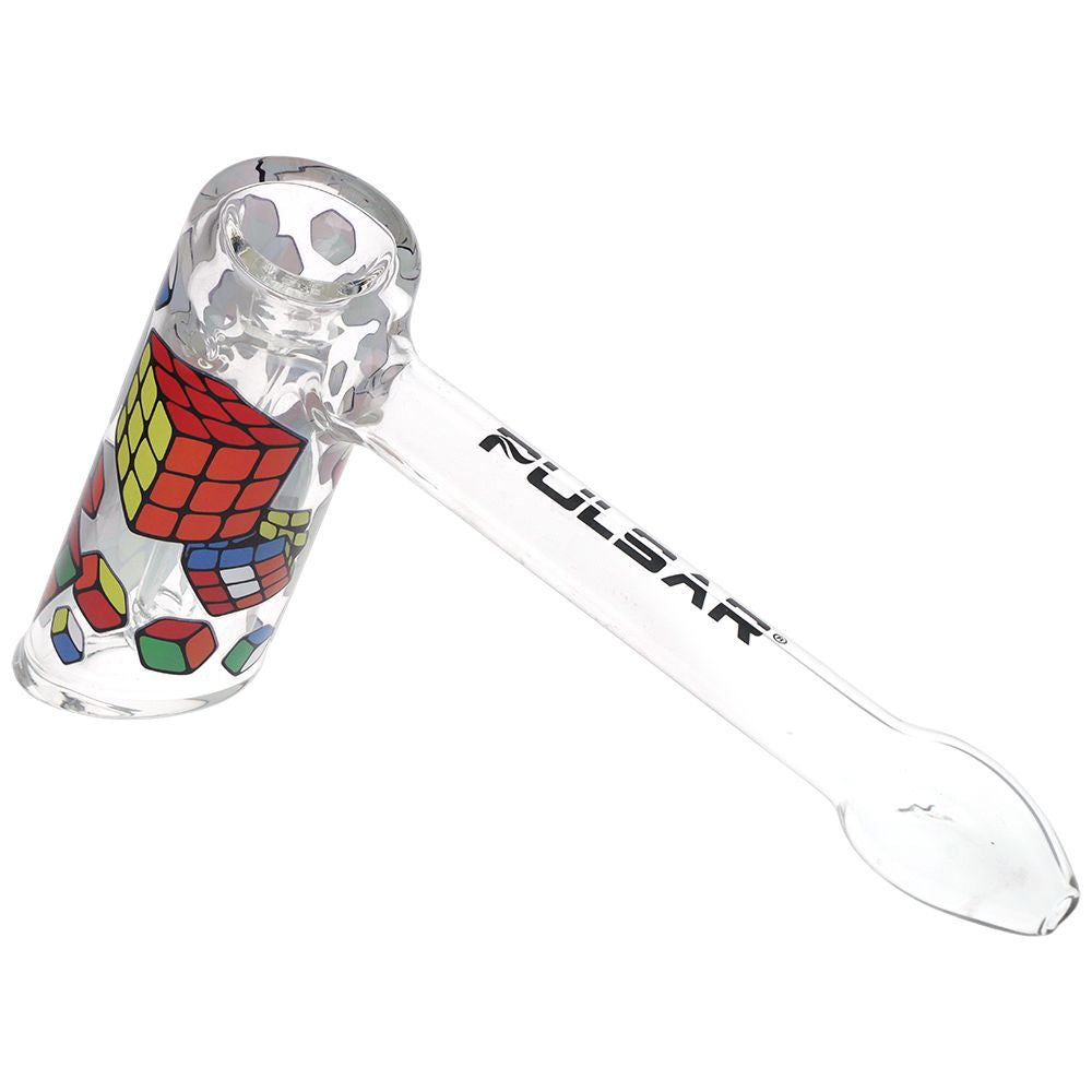 Pulsar Design Series Hammer Glass Bubbler | 8", BDD Wholesale