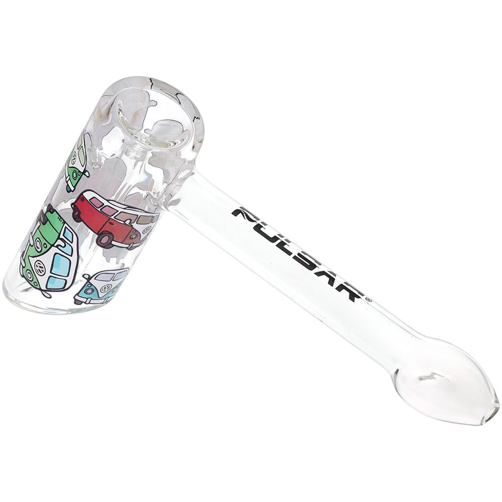 Pulsar Design Series Hammer Glass Bubbler | 8", BDD Wholesale