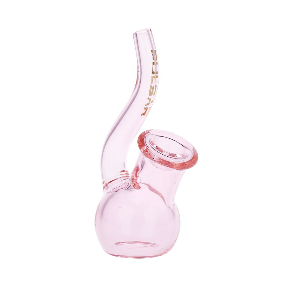 Pulsar Upright Sherlock Glass Hand Pipe - 5" / Colors Vary, BDD Wholesale