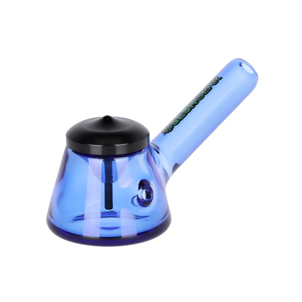 SeshGear Tamped and Poked Glass Hand Pipe - 4.75" / Colors Vary, BDD Wholesale