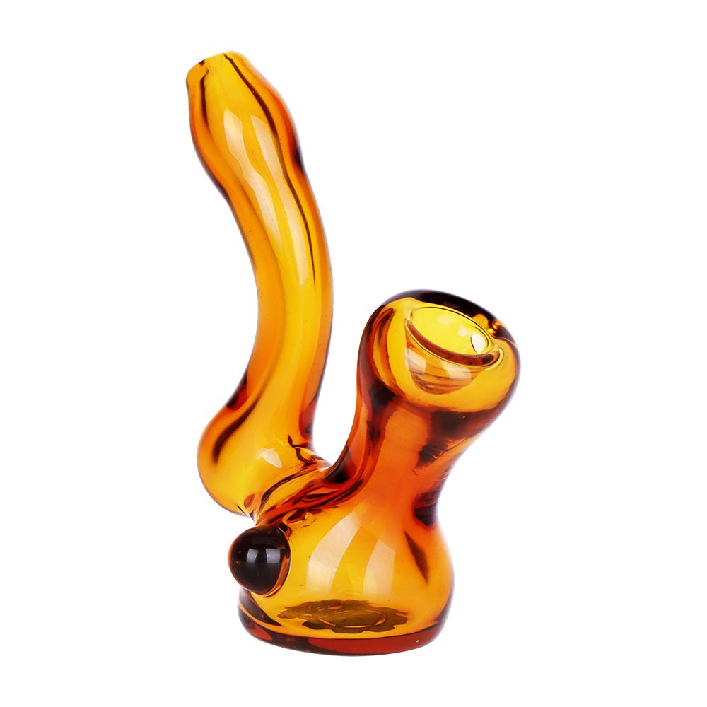 5CT BUNDLE - SeshGear Sherlock Jr. Mini Glass Hand Pipe - 2.5" / Assorted Colors, BDD Wholesale