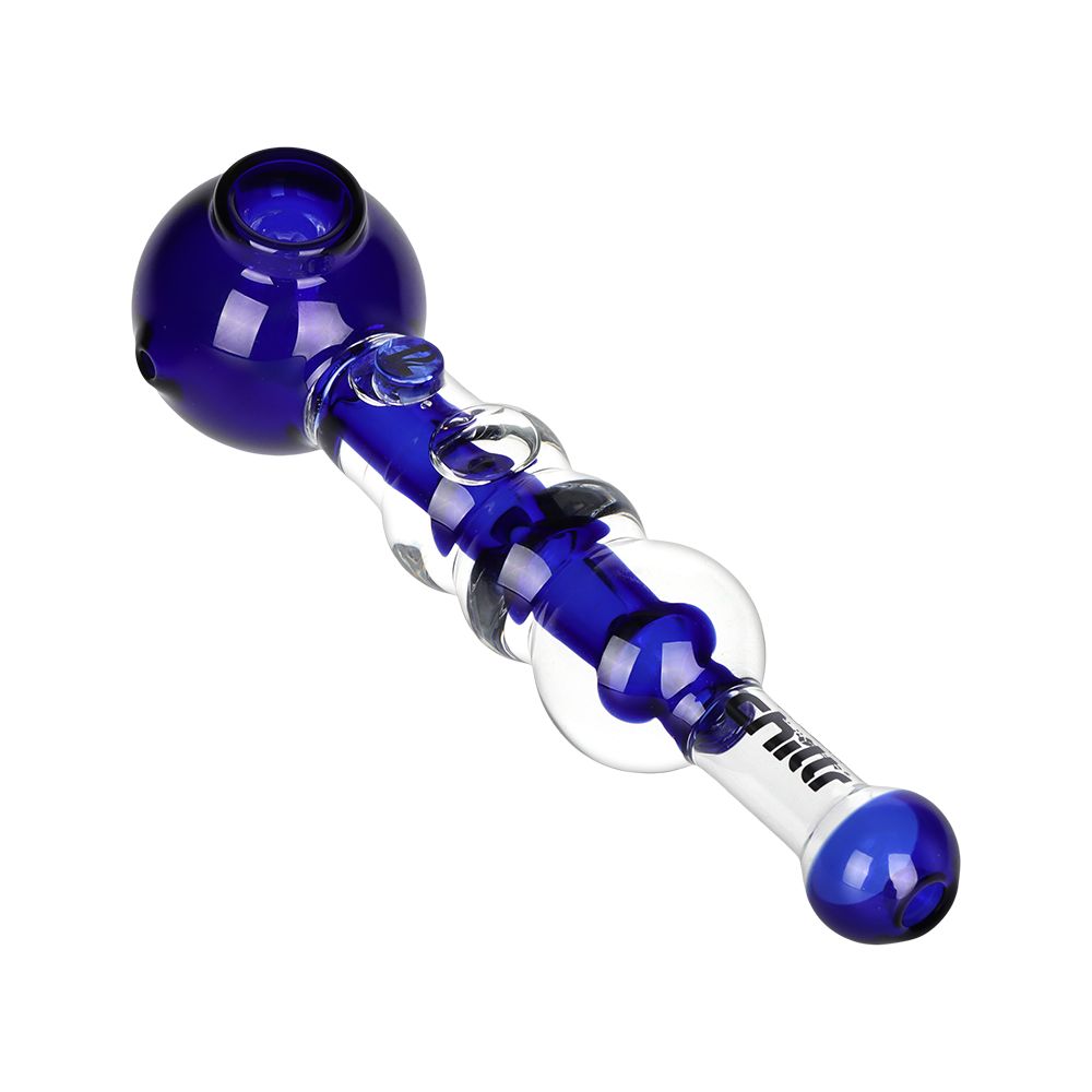 Pulsar Chillr Glycerin Glass Hand Pipe - 7.5" / Blue, BDD Wholesale