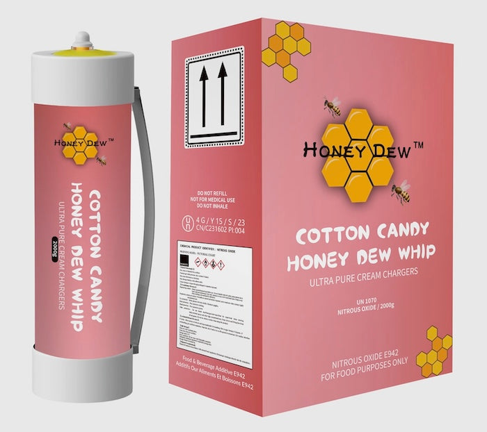 Honey Dew 2000g Cream Chargers