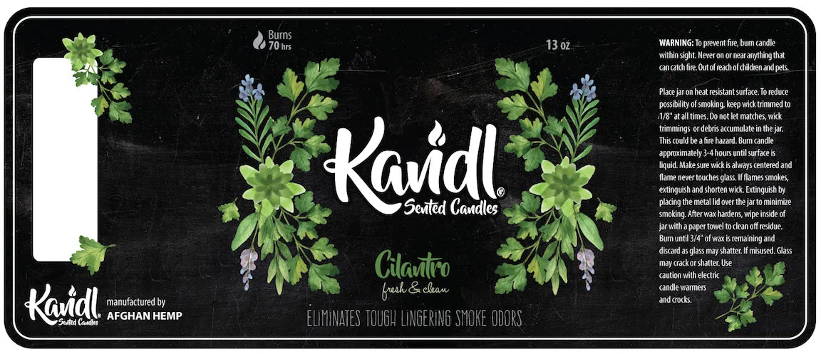 Afghan Hemp Scented Candle