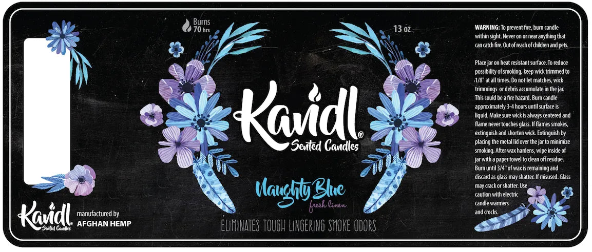 Afghan Hemp Scented Candle