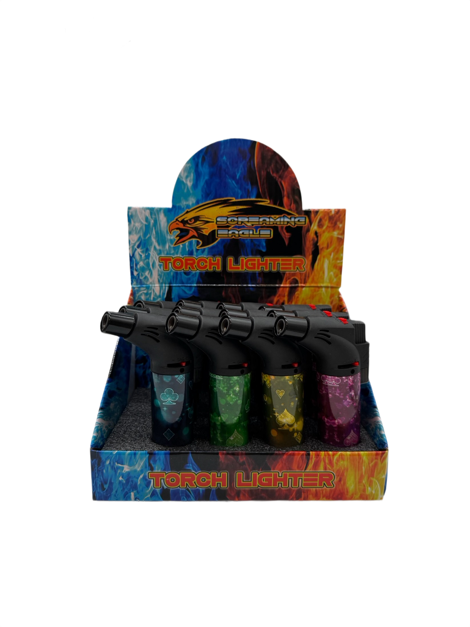 Screaming Eagle Torch - Spades (12pcs)