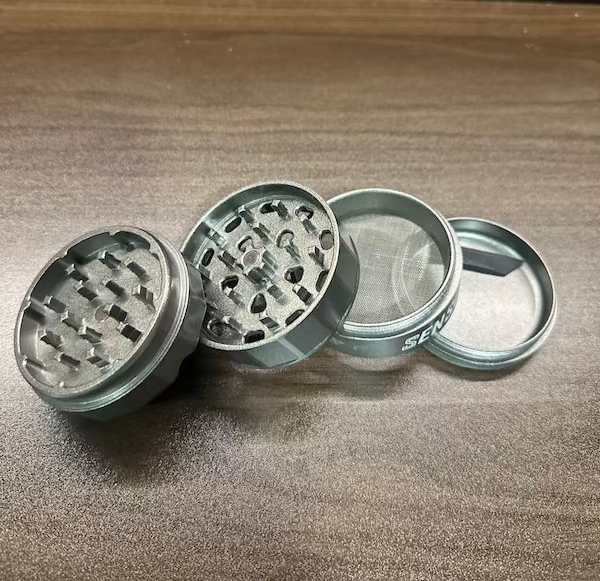 Ashtray Top Aluminum Grinder (2.5")(63mm), BDD Wholesale