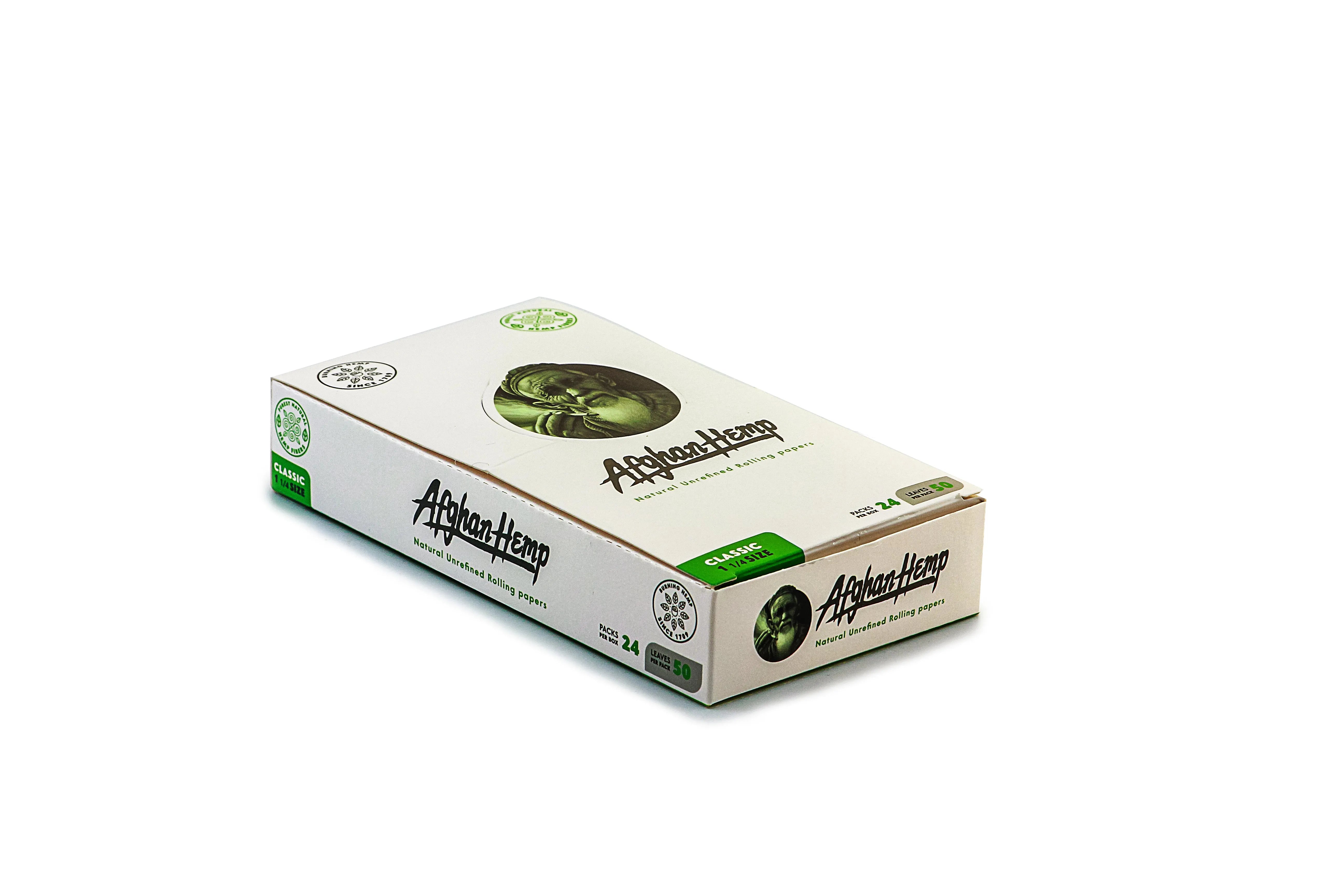 Afghan Hemp Rolling Paper Booklet - King size