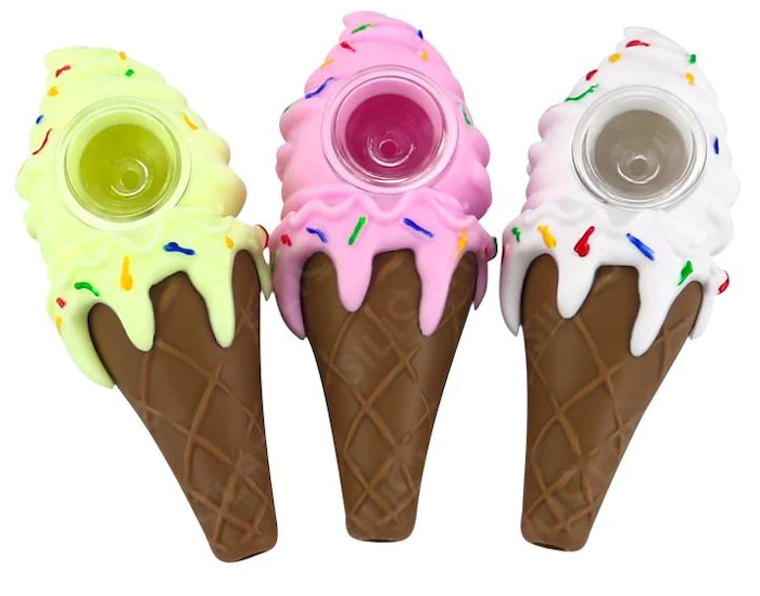 Silicone Ice-Cream Cone Pipe