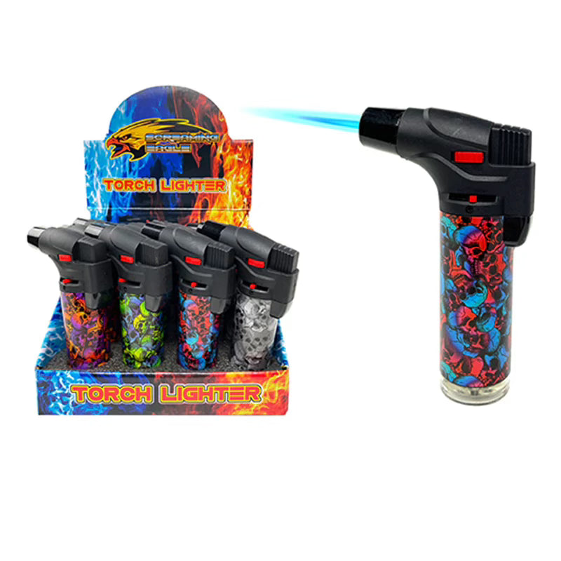 Screaming Eagle Torch - Skull Collage (12pcs)