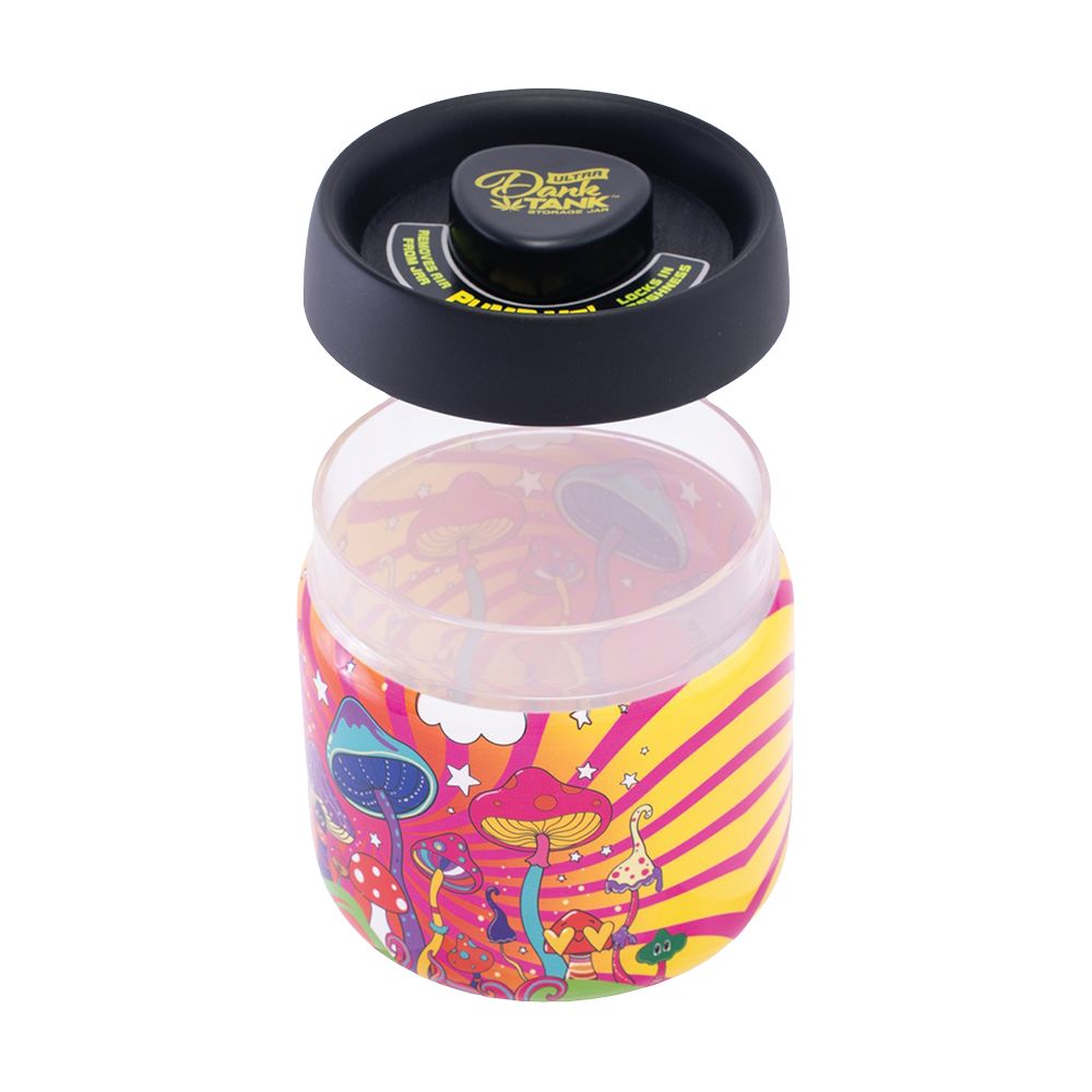 Fujima Dank Tank Vacuum Glass Jar - 4.2" / Mushroom Vibe, BDD Wholesale