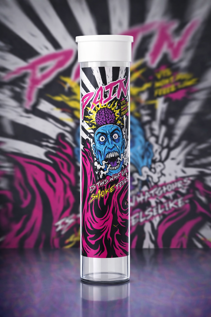Custom Printed Tubes – Design K, BDD Wholesale