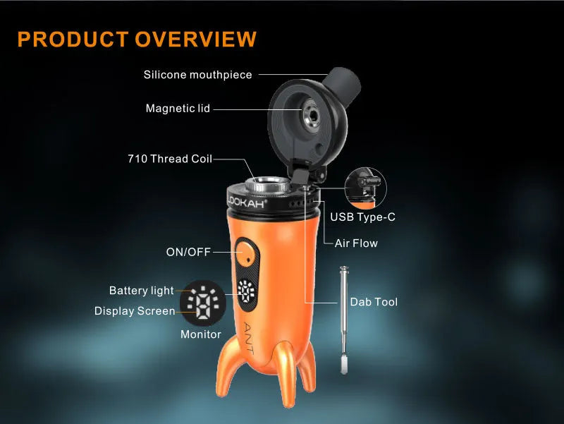 Lookah - Ant - Dab Vaporizer