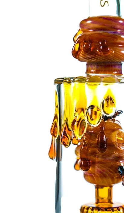 MK Glass Honeydrip Bee Rig