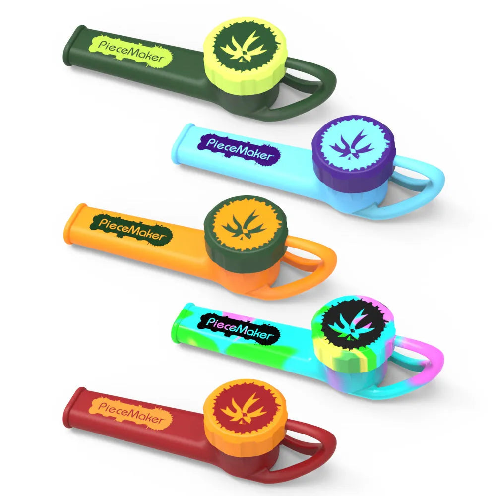 Piecemaker Karma Go Silicone Pipe - 4" / Colors Vary, BDD Wholesale