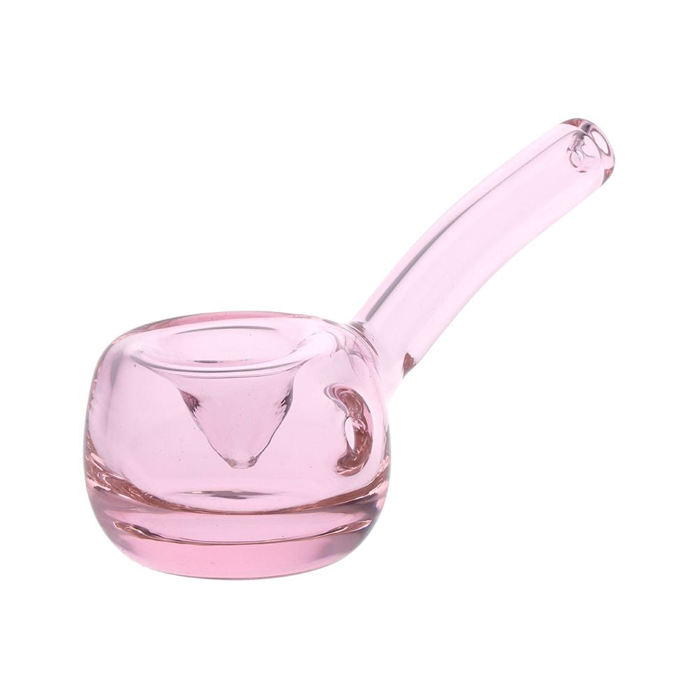 Elegant Bent Hammer Glass Hand Pipe - 4" / Colors Vary, BDD Wholesale