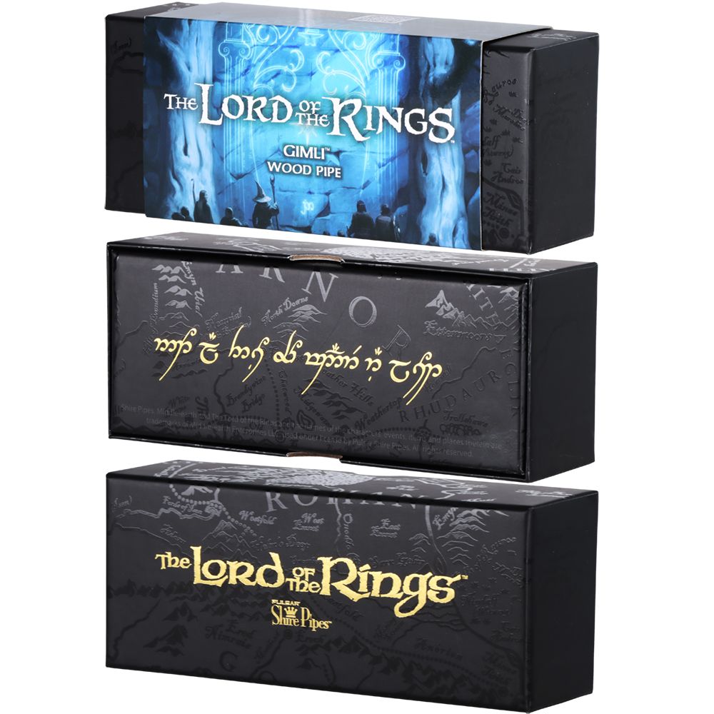 Pulsar Shire Pipes x LoTR GIMLI Smoking Pipe - 5.5", BDD Wholesale