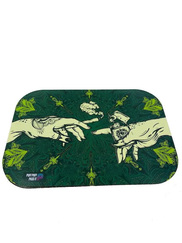 Roll On the Go with the Puff Puff Pass It - Tray with Magnetic Lid
