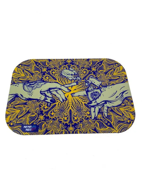 Puff Puff Pass It - Metal Tray: Keep On Rolling!