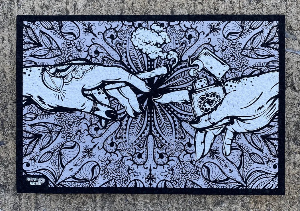 The Phenomenal Puff Puff Pass It UV gray moodmats